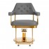 Gabbiano Granada hairdressing chair gold gray