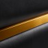 Gabbiano hairdressing chair Toledo gold black