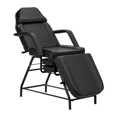 Cosmetic chair 557A with trays black