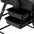 Cosmetic chair 557A with trays black