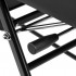 Cosmetic chair 557A with trays black
