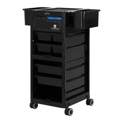 Gabbiano hairdressing assistant with UV sterilizer 68UV black
