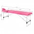 Folding massage table aluminum comfort Activ Fizjo 2 segment pink Folding massage table aluminum comfort Activ Fizjo 2 segment pink