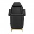 Cosmetic chair 557G with trays gold black