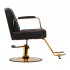 Gabbiano Acri hairdressing chair gold - black Gabbiano Acri hairdressing chair gold - black