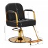Gabbiano Acri hairdressing chair gold - black Gabbiano Acri hairdressing chair gold - black