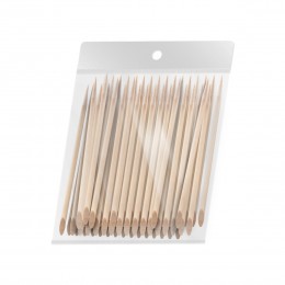 OCHO NAILS Wooden cuticle sticks 11.5 cm 100 pcs.