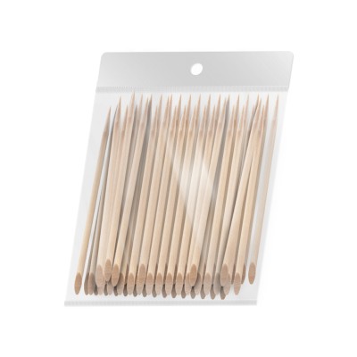 OCHO NAILS Wooden cuticle sticks 11.5 cm 100 pcs.