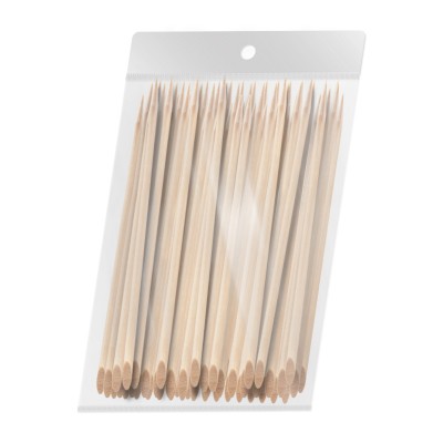 OCHO NAILS Wooden cuticle sticks 15 cm 100 pcs.