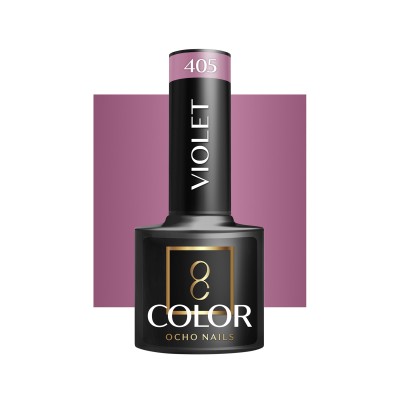 OCHO NAILS Hybrid nail polish violet 405 -5 g