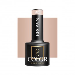 OCHO NAILS Hybrid nail polish brown 801 -5 g
