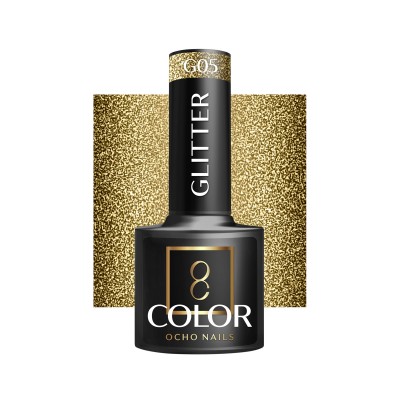 OCHO NAILS Hybrid glitter nail polish G05 -5 g