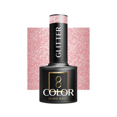 OCHO NAILS Hybrid glitter nail polish G07 -5 g