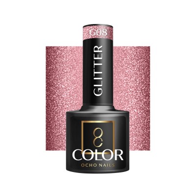 OCHO NAILS Hybrid glitter nail polish G08 -5 g