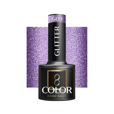OCHO NAILS Hybrid glitter nail polish G09 -5 g