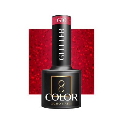 OCHO NAILS Hybrid glitter nail polish G10 -5 g