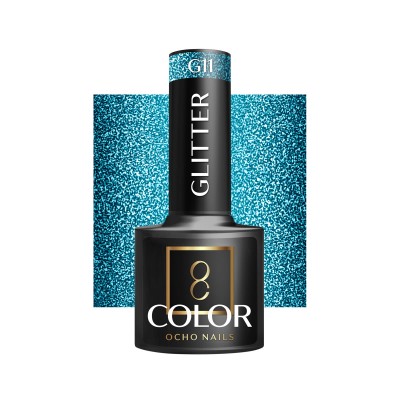 OCHO NAILS Hybrid glitter nail polish G11 -5 g
