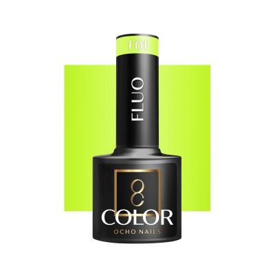 OCHO NAILS Hybrid fluo nail polish F01 -5 g OCHO NAILS Hybrid fluo nail polish F01 -5 g