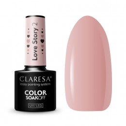 CLARESA Hybrid Nail Polish LOVE STORY 2 - 5g CLARESA Hybrid Nail Polish LOVE STORY 2 - 5g