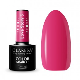 CLARESA Hybrid Nail Polish LOVE STORY 5 - 5g
