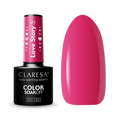 CLARESA Hybrid Nail Polish LOVE STORY 5 - 5g