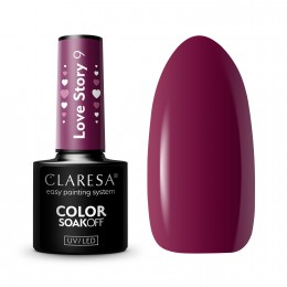 CLARESA Hybrid Nail Polish LOVE STORY 9 - 5g