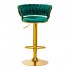 4Rico Bar stool QS-B313a velvet green