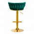 4Rico Bar stool QS-B313a velvet green