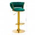 4Rico Bar stool QS-B313a velvet green