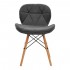 4Rico Scandinavian chair QS-186 velvet gray