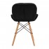 4Rico Scandinavian chair QS-186 velvet black