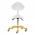 Cosmetic stool 1004 Giovanni gold white