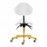 Cosmetic stool 1004 Giovanni gold white