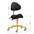 Cosmetic stool 1004 Giovanni gold black