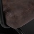 Gabbiano hairdressing chair Katania Loft Old Leather dark brown
