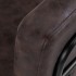 Gabbiano hairdressing chair Katania Loft Old Leather dark brown