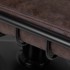 Gabbiano hairdressing chair Katania Loft Old Leather dark brown