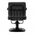 Gabbiano hairdressing chair Katania Loft Old Leather black