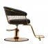 Hair System hairdressing chair Lille gold black