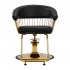 Hair System hairdressing chair Lille gold black