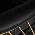 Hair System hairdressing chair Lille gold black