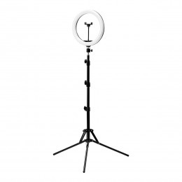 GLOW ring lamp 10"" RGB bsc with stand 10W