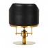 Gabbiano hairdressing chair Burgos gold black