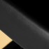 Gabbiano hairdressing chair Turin gold black