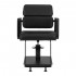 Gabbiano hairdressing chair Porto black and black