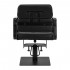 Gabbiano hairdressing chair Porto black and black