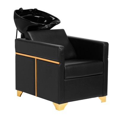 Gabbiano hairdresser's wash Toledo gold black / black Gabbiano hairdresser's wash Toledo gold black / black
