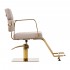 Gabbiano hairdressing chair Porto gold beige Gabbiano hairdressing chair Porto gold beige