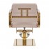 Gabbiano hairdressing chair Porto gold beige Gabbiano hairdressing chair Porto gold beige