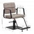 Gabbiano hairdressing chair Porto black beige